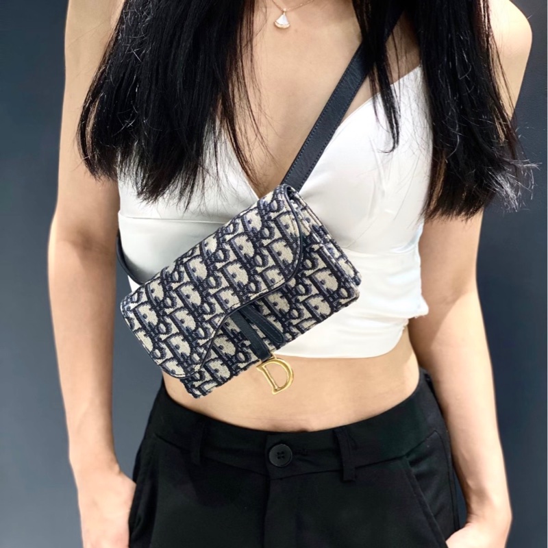 Dior老花胸包-5