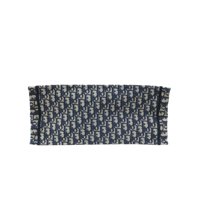 藍色 Oblique帆布 Book Tote 大型 托特包【DIOR 迪奧】 M1286-3