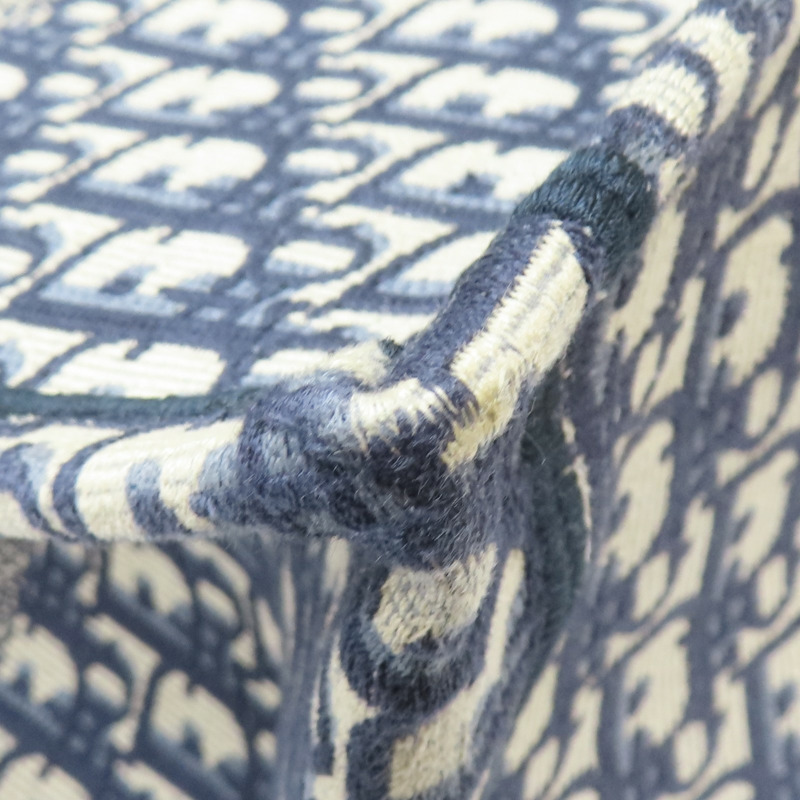 藍色 Oblique帆布 Book Tote 大型 托特包【DIOR 迪奧】 M1286-9