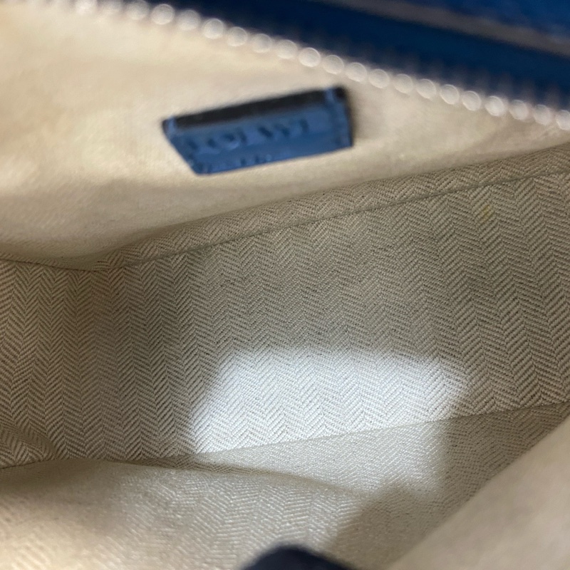 LOEWE/罗意威 puzzle 幾何包mini深藍色 尺寸：18*11*7 附件：塵袋 肩帶-7