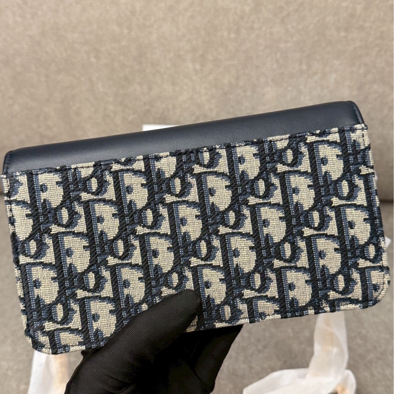 DIOR經典老花掀蓋側背包-2