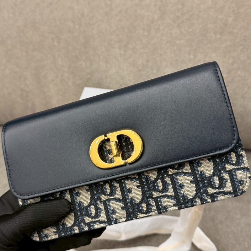 DIOR經典老花掀蓋側背包-3