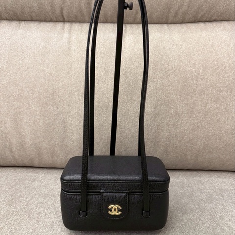 香奈兒26p新款黑盒子包