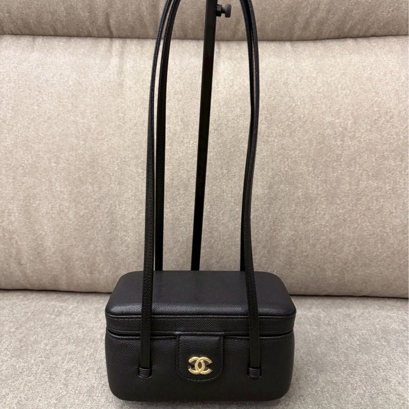 香奈兒26p新款黑盒子包-0