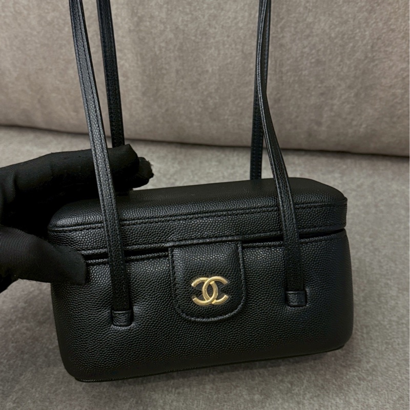 香奈兒26p新款黑盒子包-1