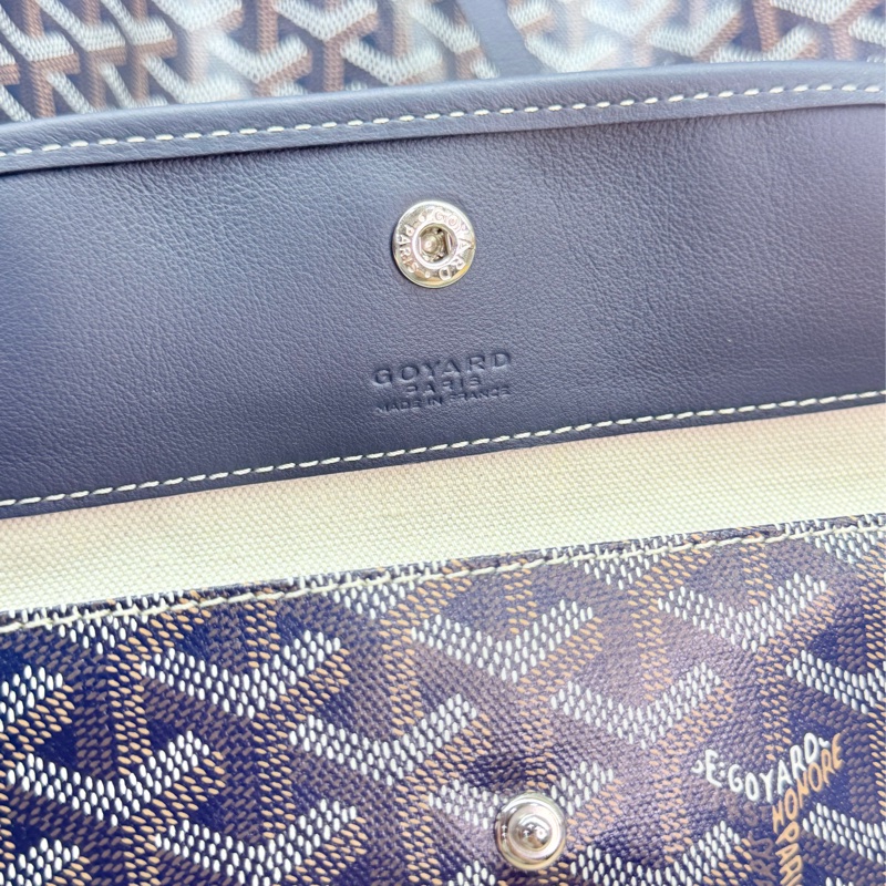 Goyard Anjou GM 戈雅深藍色雙面牛皮大款購物袋-25