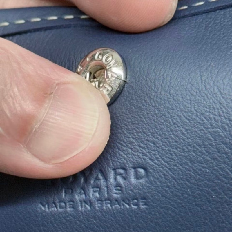 Goyard Anjou GM 戈雅深藍色雙面牛皮大款購物袋-28