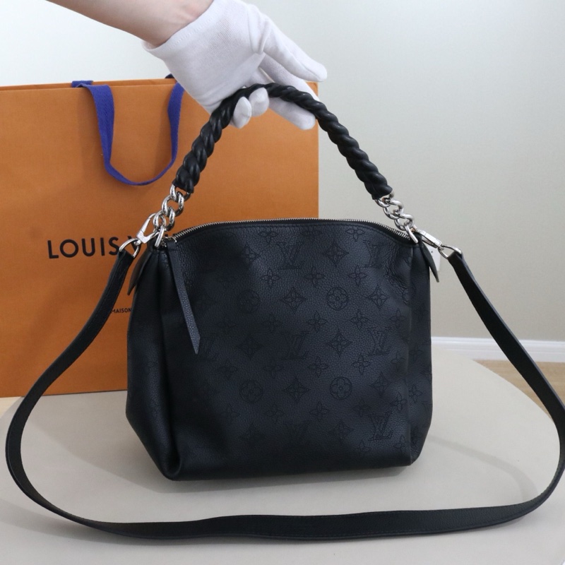 Louis Vuitton BABYLONE CHAN BB 月光女神黑色手袋，尺寸23*23*13.5，🈚附件-0