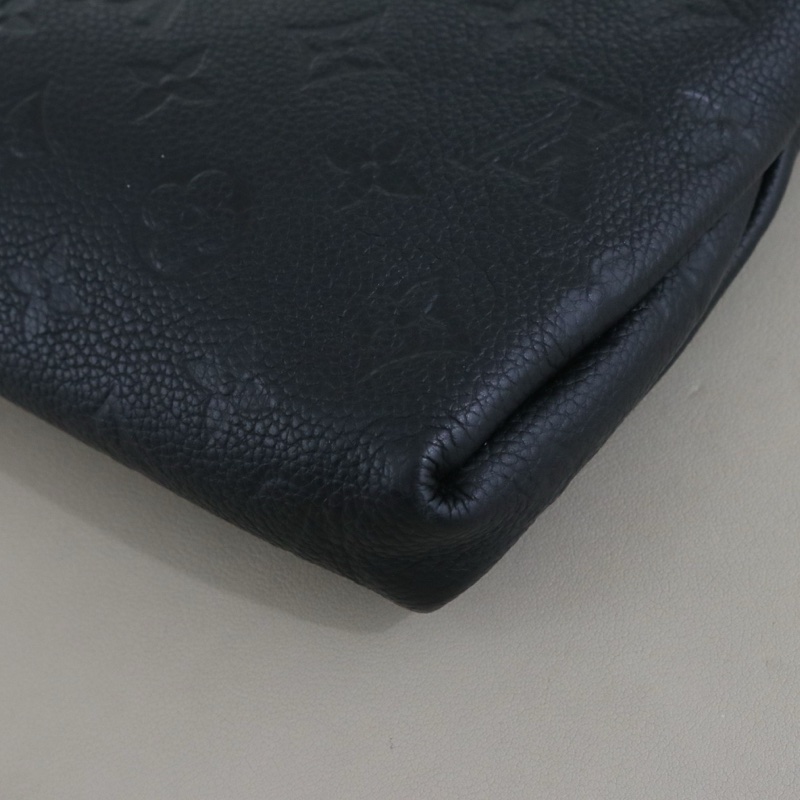 LouisVuitton小號pallas挎包 經典黑色老花牛皮壓紋,尺寸20*13.5,配件無-7