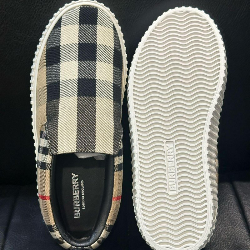 💎Han's house精品服飾💎burberry 格紋 懶人鞋 鞋 現貨 35-1