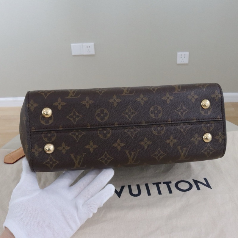 Louis Vuitton Cluny 中號，僅輕微使用，一處輕微吸色如圖， 尺寸32*24*12.5，配件防塵袋。-2