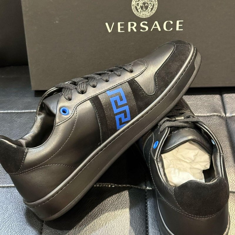 💎Han's house精品服飾💎VERSACE 凡賽斯 女神頭 鞋 現貨 28-4