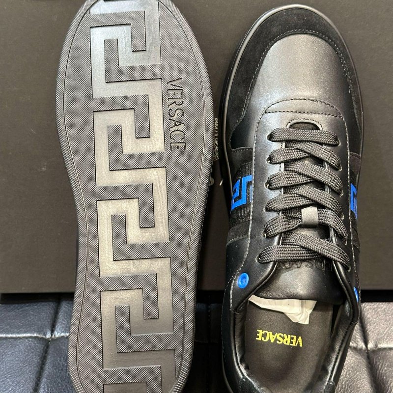 💎Han's house精品服飾💎VERSACE 凡賽斯 女神頭 鞋 現貨 28-5