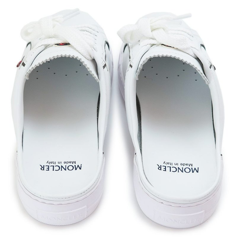 💎Han's house精品服飾💎MONCLER 牛皮 無跟鞋 拖鞋 懶人鞋-6