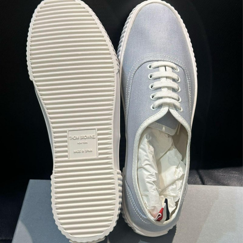 💎Han's house精品服飾💎 Thom Browne TB 帆布鞋 原價14300-2