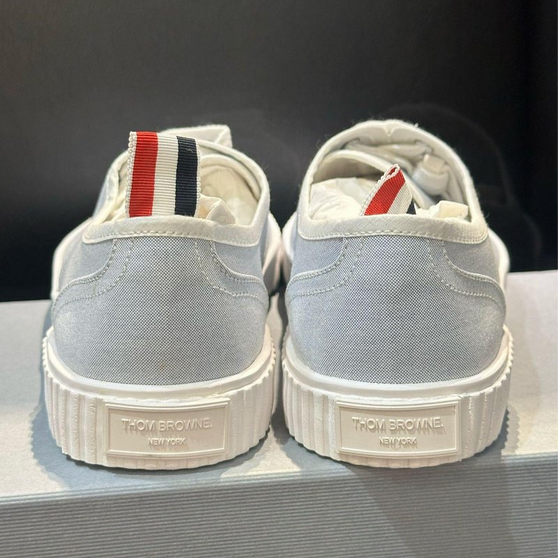 💎Han's house精品服飾💎 Thom Browne TB 帆布鞋 原價14300-3