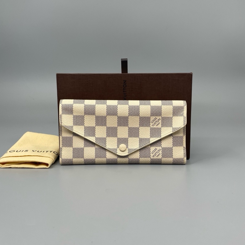 【98新 ✨ 全網最低價!】LV 錢包 經典棋盤格-8