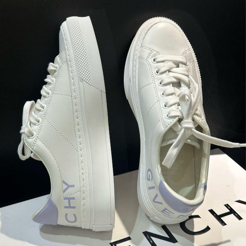 💎Han's house精品服飾💎GIVENCHY 紀梵希小牛皮 小白鞋 女款 葡萄牙製 原價22300-1