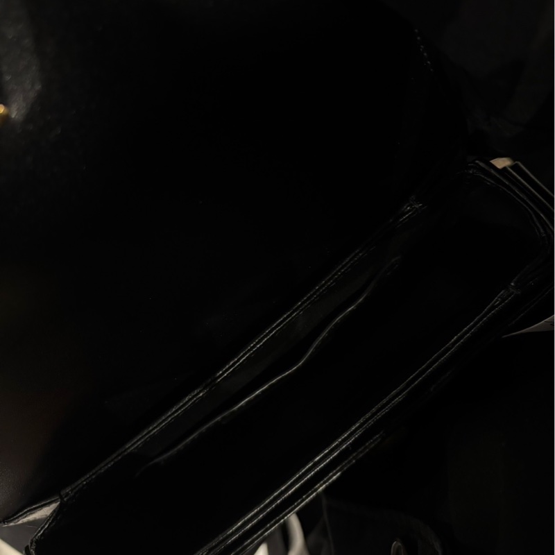 Saint Laurent YSL Solferino 金色 Logo 豆腐包-3