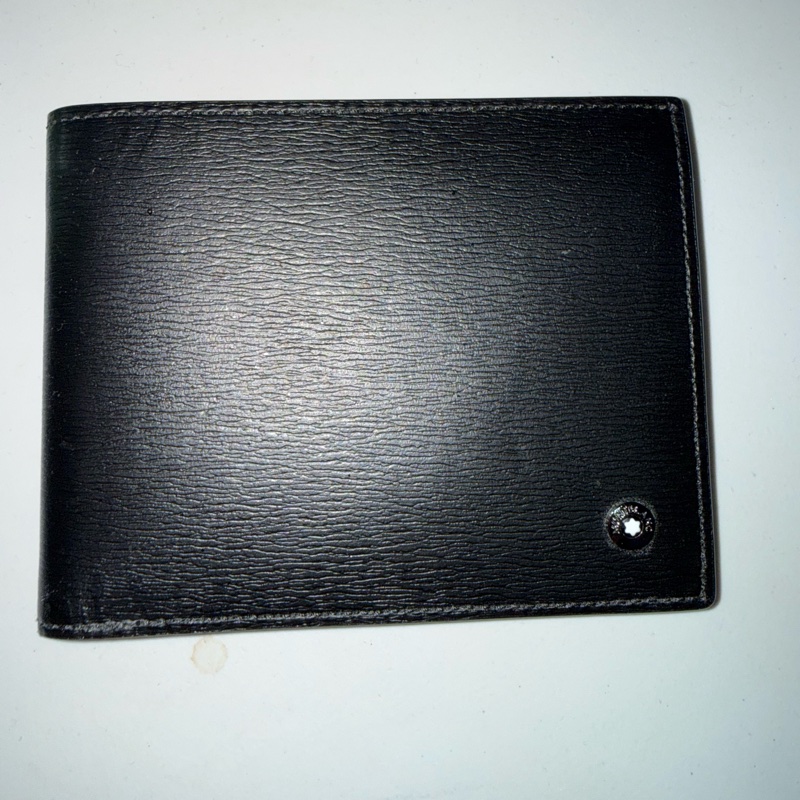 萬寶龍9成新短夾-1