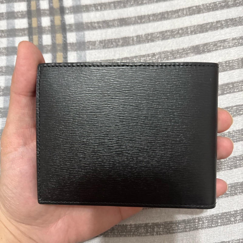 萬寶龍9成新短夾-6