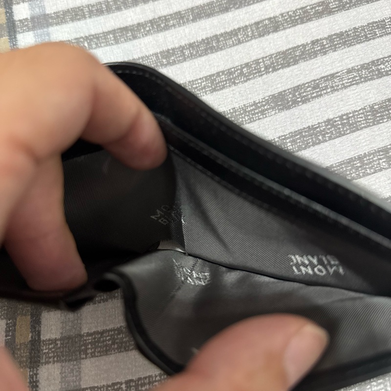 萬寶龍9成新短夾-9