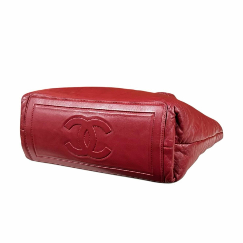 香奈兒雙面小號手提包，Coco Cocoon 皮革 A47108 紅色，女士 CHANEL-4