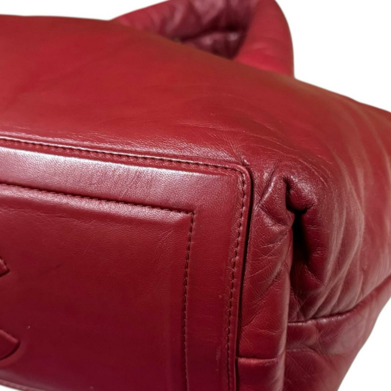 香奈兒雙面小號手提包，Coco Cocoon 皮革 A47108 紅色，女士 CHANEL-9