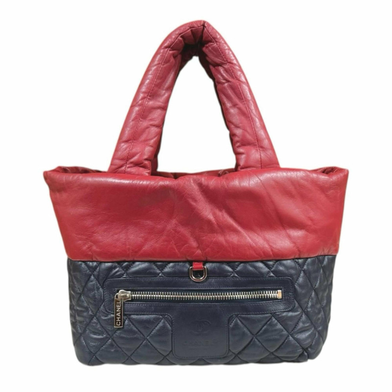 香奈兒雙面小號手提包，Coco Cocoon 皮革 A47108 紅色，女士 CHANEL-16