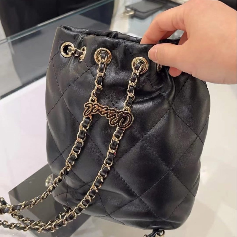 CHANEL 24SS Jennie同款mini後背包 🖤-2