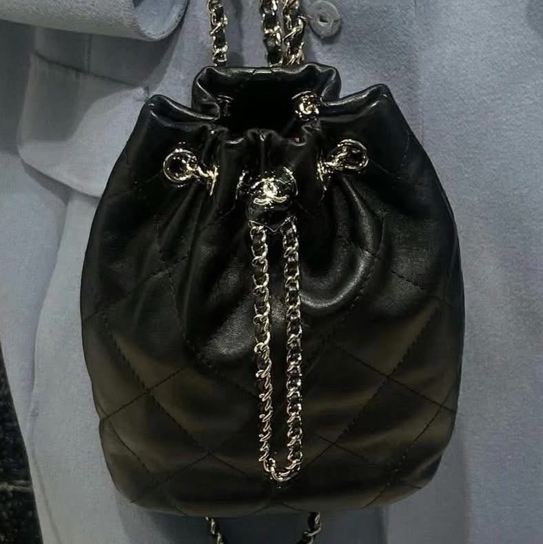 CHANEL 24SS Jennie同款mini後背包 🖤-3