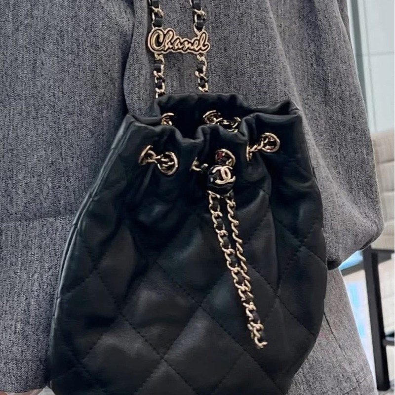 CHANEL 24SS Jennie同款mini後背包 🖤-4