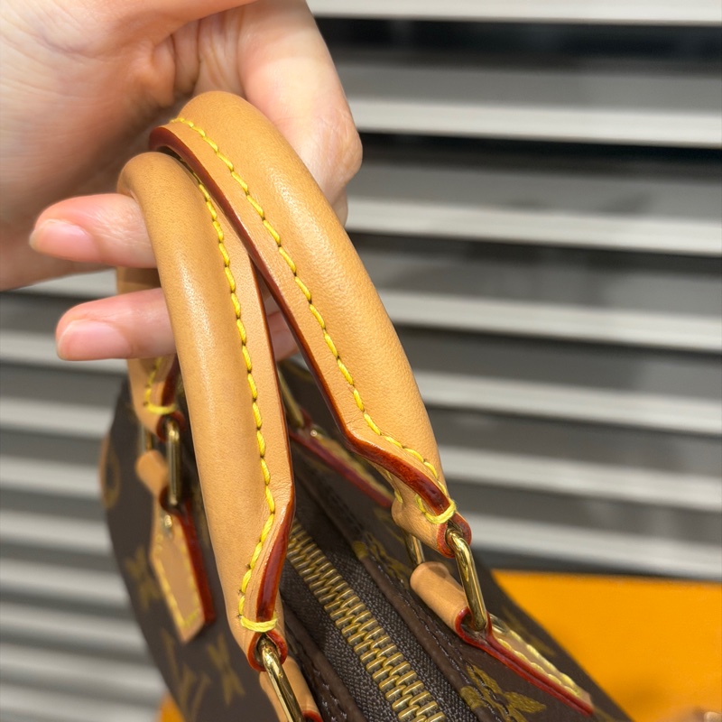 全配2023晶片新款❤️ lv #speedy #nano #老花 #枕頭包-7