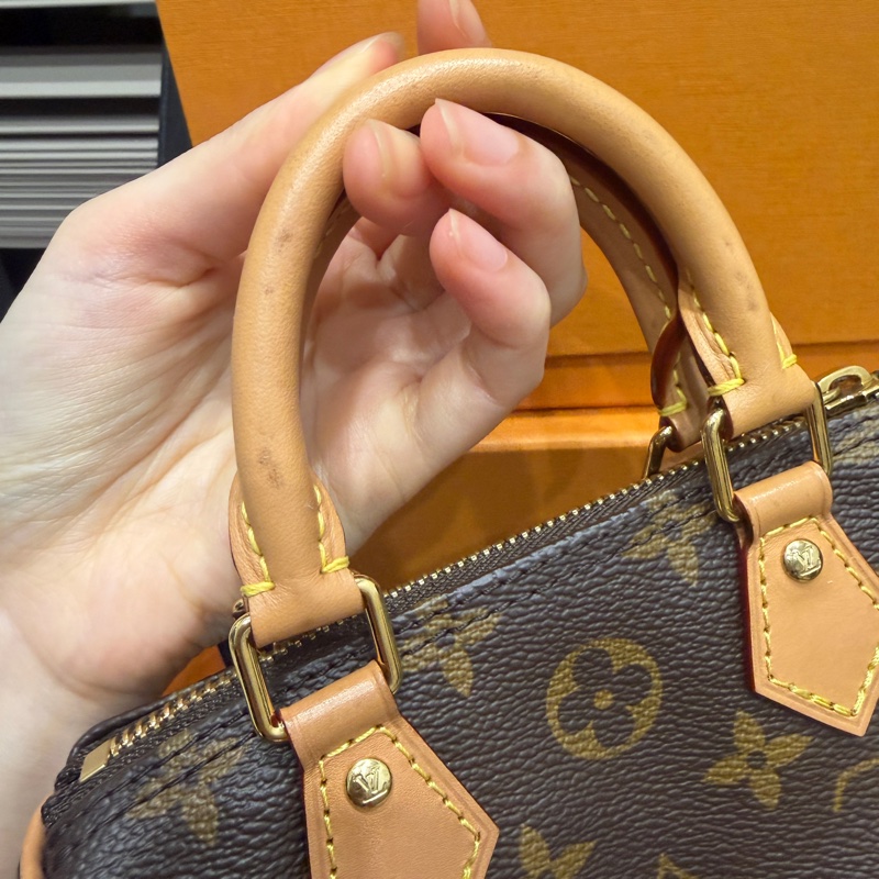 全配2023新款❤️ lv #speedy #nano #老花 #枕頭包-26