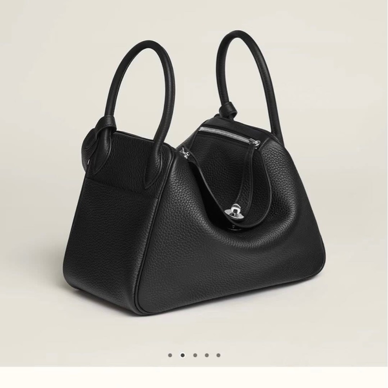 Hermes Lindy30 TC皮 黑銀A刻 🖤-2