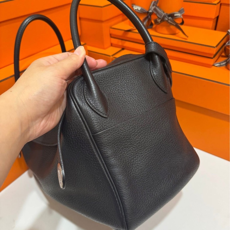 Hermes Lindy30 TC皮 黑銀A刻 🖤-4