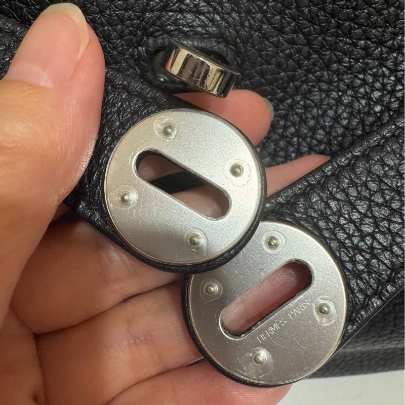 Hermes Lindy30 TC皮 黑銀A刻 🖤-13