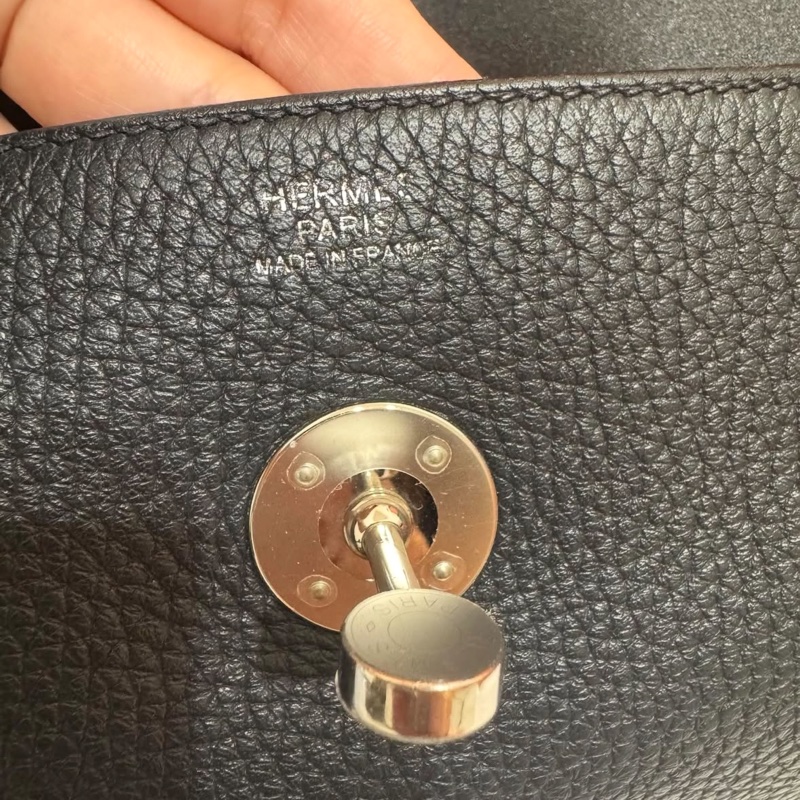 Hermes Lindy30 TC皮 黑銀A刻 🖤-14