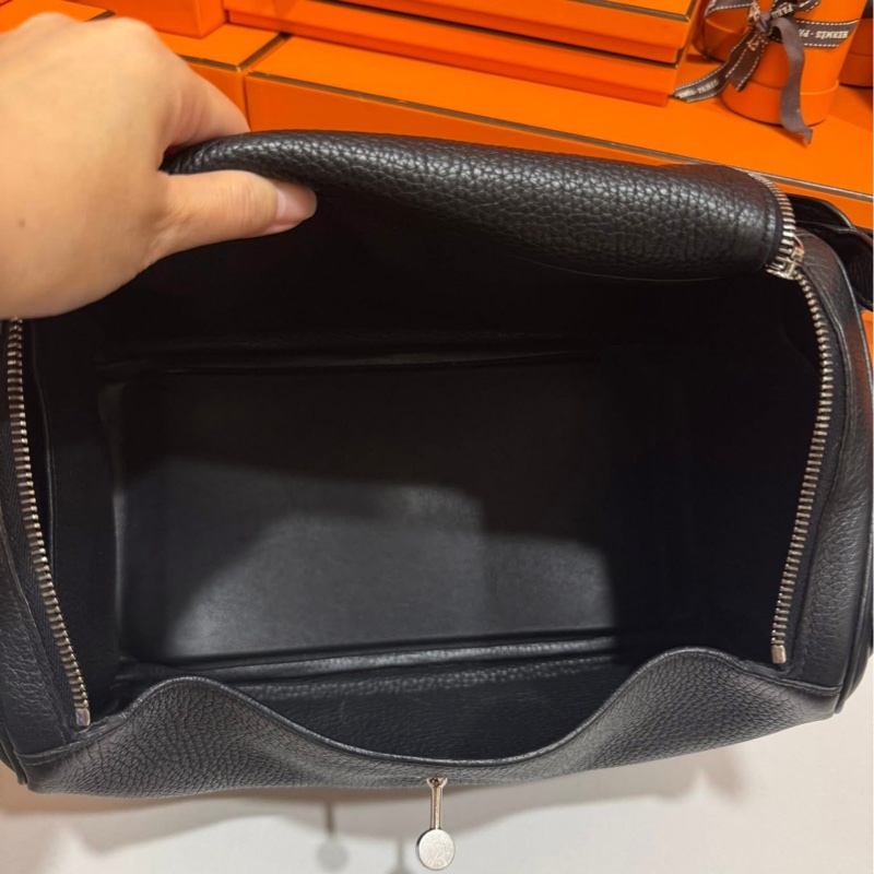 Hermes Lindy30 TC皮 黑銀A刻 🖤-17
