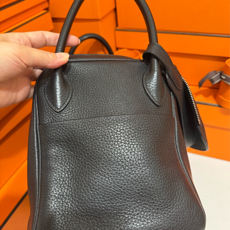 Hermes Lindy30 TC皮 黑銀A刻 🖤-9