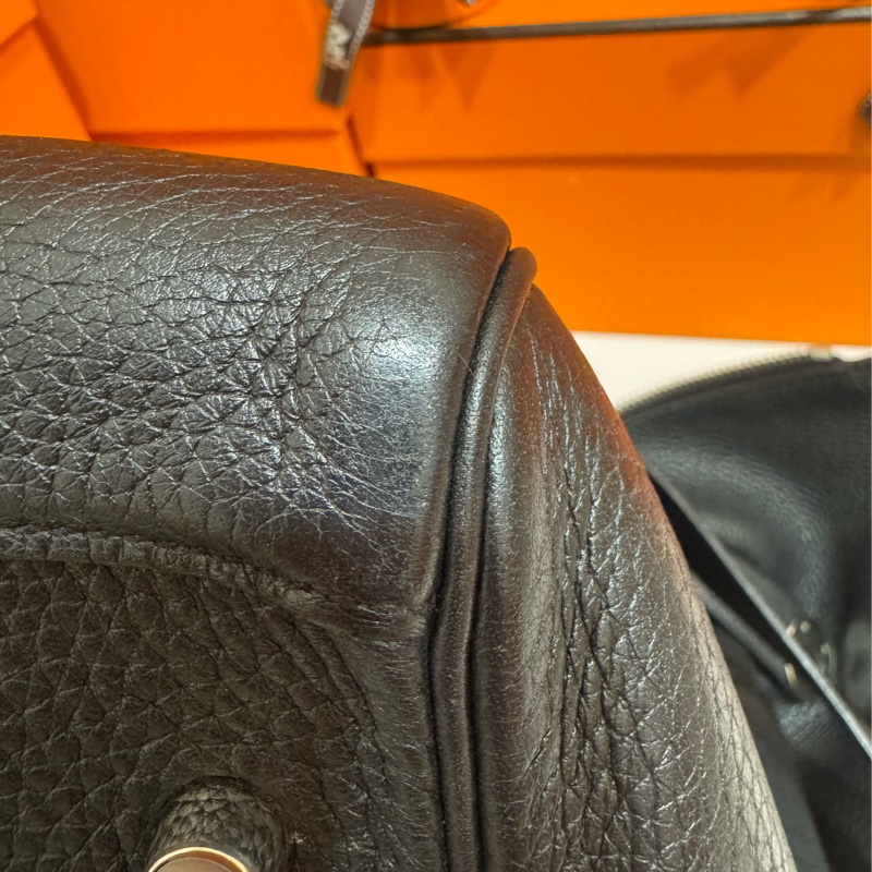 Hermes Lindy30 TC皮 黑銀A刻 🖤-19