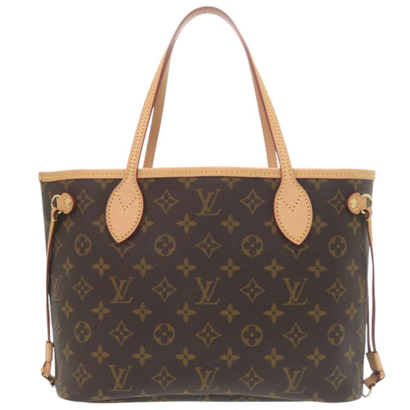 近全新路易威登 Neverfull PM 手提包,附小袋,Monogram Pivoine 印花 M41245,IC 標籤,LV 1652LOUIS VUITTON-1