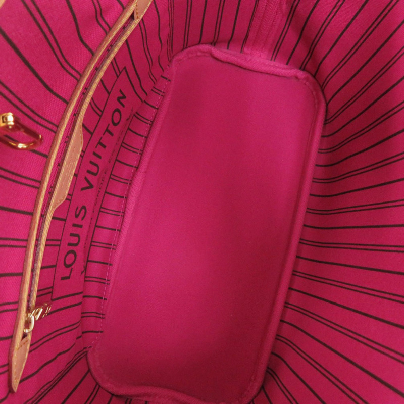 近全新路易威登 Neverfull PM 手提包,附小袋,Monogram Pivoine 印花 M41245,IC 標籤,LV 1652LOUIS VUITTON-4