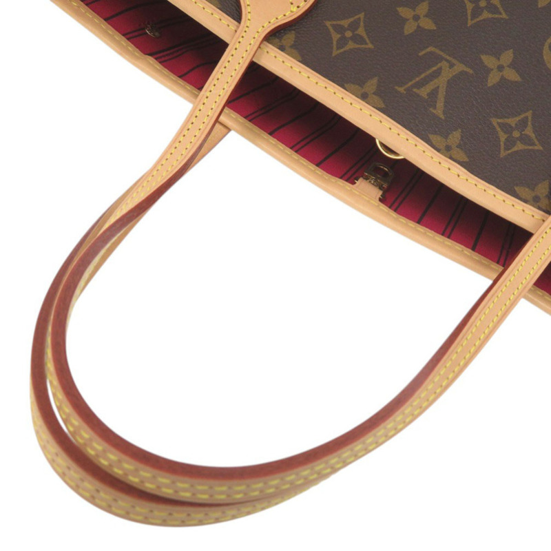 近全新路易威登 Neverfull PM 手提包,附小袋,Monogram Pivoine 印花 M41245,IC 標籤,LV 1652LOUIS VUITTON-6