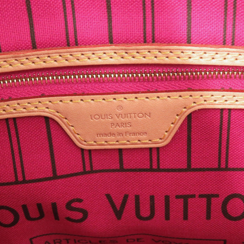 近全新路易威登 Neverfull PM 手提包,附小袋,Monogram Pivoine 印花 M41245,IC 標籤,LV 1652LOUIS VUITTON-9