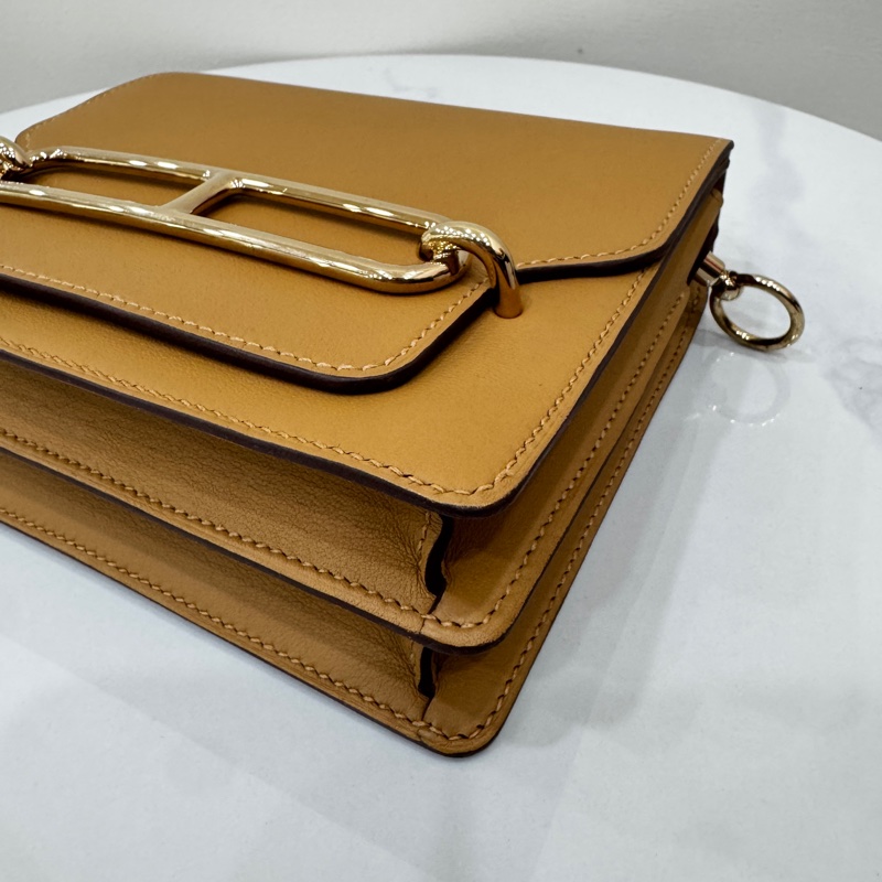 JK國際二手精品✨Hermes roulis mini 餅乾色 專櫃30多萬-8