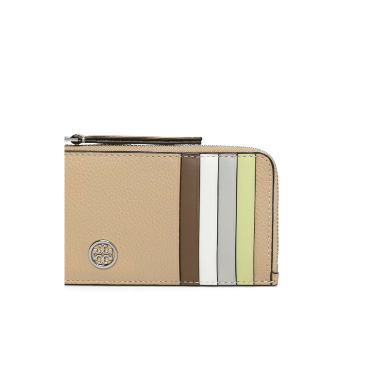 Robinson Pebbled Top-Zip 卡片包/零錢包-1