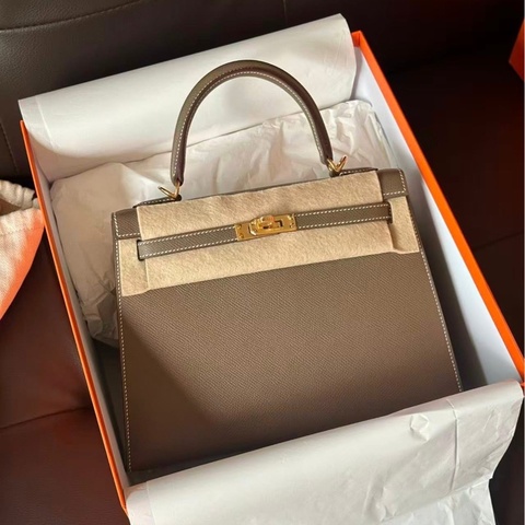 Hermes Kelly25 大象灰金 G刻 🦚