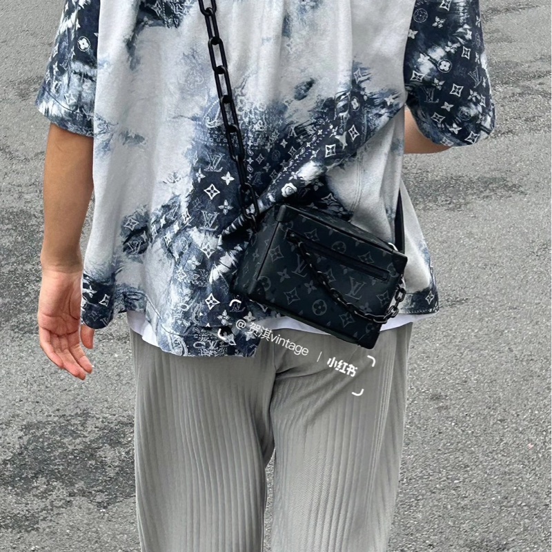 JK國際二手精品✨ LV 黑老花Mini Soft Trunk 晶片款 專櫃11.5萬-1