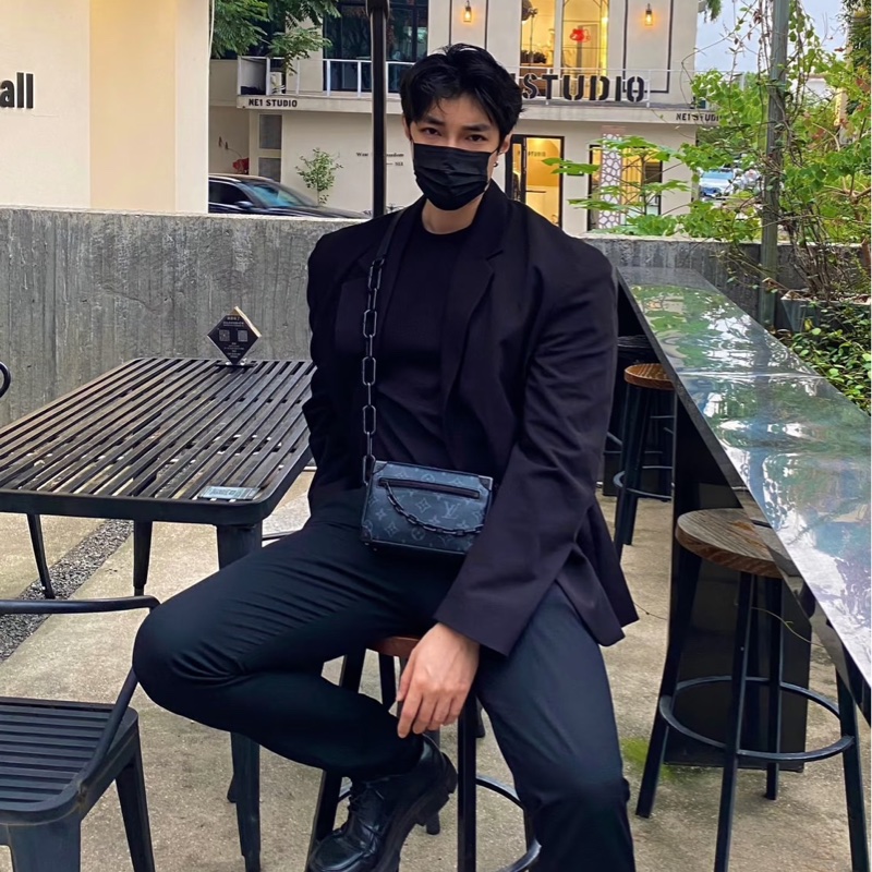 JK國際二手精品✨ LV 黑老花Mini Soft Trunk 晶片款 專櫃11.5萬-3